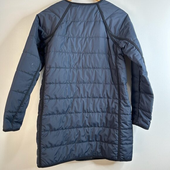 J Crew Liberty Fabric Reversible Puffer Jacket Quilted Coat S/M Floral Ditzy - Picture 9 of 15